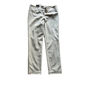 Worth New York Khaki Lined Dress Slacks Pants Cotton Nylon Size 14 NWT